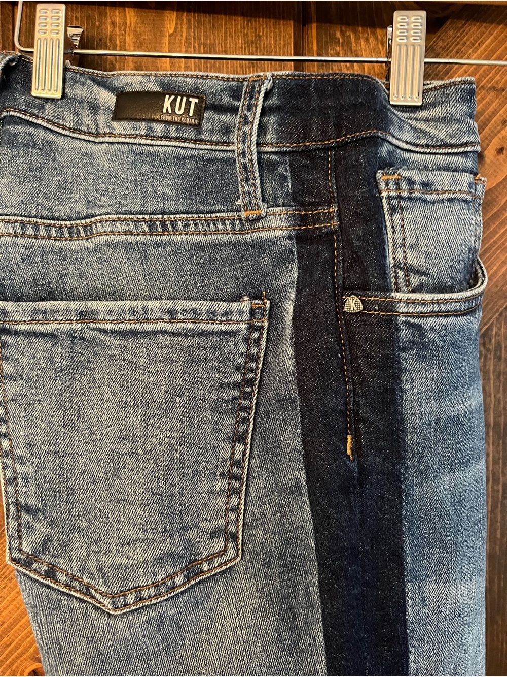 KUT women’s ankle straight leg Jeans size 01 - Picture 7 of 9
